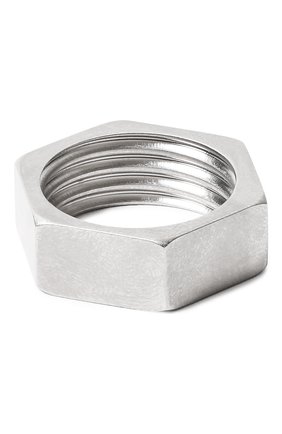 Мужское кольцо VETEMENTS серебряного цвета по цене 18350 руб., арт. UAH21RI170/50100 | Фото 2 Мужское кольцо VETEMENTS серебряного цвета, арт. UAH21RI170/50100 | Фото 2