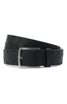 Мужской кожаный ремень BOTTEGA VENETA черного цвета по цене 42300 руб., арт. 609182/VCPQ3 | Фото 1 Мужской кожаный ремень BOTTEGA VENETA черного цвета, арт. 609182/VCPQ3 | Фото 1