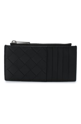 Мужской кожаный футляр для кредитных карт BOTTEGA VENETA черного цвета по цене 26700 руб., арт. 591379/VCPQ3 | Фото 1 Мужской кожаный футляр для кредитных карт BOTTEGA VENETA черного цвета, арт. 591379/VCPQ3 | Фото 1