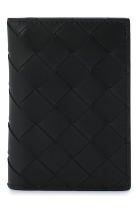 Мужской кожаный футляр для кредитных карт BOTTEGA VENETA черного цвета по цене 28000 руб., арт. 592619/VCPQ4 | Фото 1 Мужской кожаный футляр для кредитных карт BOTTEGA VENETA черного цвета, арт. 592619/VCPQ4 | Фото 1