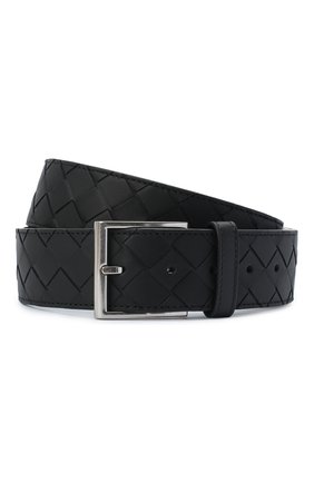 Мужской кожаный ремень BOTTEGA VENETA черного цвета по цене 43300 руб., арт. 629844/VCPQ3 | Фото 1 Мужской кожаный ремень BOTTEGA VENETA черного цвета, арт. 629844/VCPQ3 | Фото 1