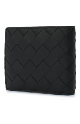 Мужской кожаное портмоне BOTTEGA VENETA черного цвета по цене 38400 руб., арт. 605722/VCPQ4 | Фото 2 Мужской кожаное портмоне BOTTEGA VENETA черного цвета, арт. 605722/VCPQ4 | Фото 2