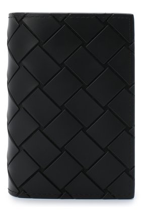Мужской кожаный футляр для кредитных карт BOTTEGA VENETA черного цвета по цене 26950 руб., арт. 592619/VBWL1 | Фото 1 Мужской кожаный футляр для кредитных карт BOTTEGA VENETA черного цвета, арт. 592619/VBWL1 | Фото 1
