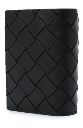 Мужской кожаный футляр для кредитных карт BOTTEGA VENETA черного цвета по цене 26950 руб., арт. 592619/VBWL1 | Фото 2 Мужской кожаный футляр для кредитных карт BOTTEGA VENETA черного цвета, арт. 592619/VBWL1 | Фото 2