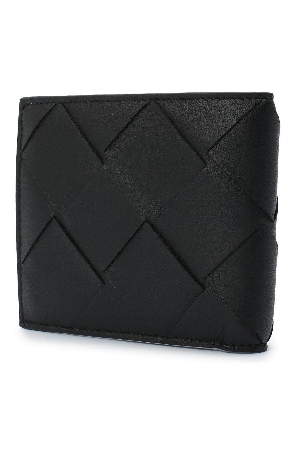 Мужской кожаное портмоне BOTTEGA VENETA черного цвета по цене 34400 руб., арт. 113993/VCQT1 | Фото 2 Мужской кожаное портмоне BOTTEGA VENETA черного цвета, арт. 113993/VCQT1 | Фото 2
