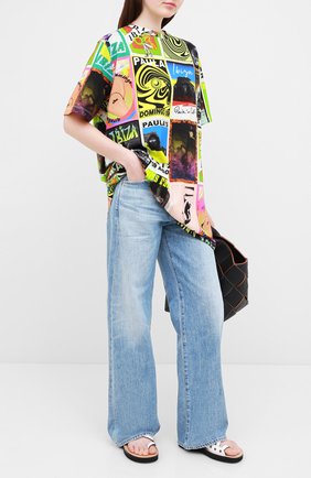 Женская хлопковая футболка loewe x paula's ibiza LOEWE разноцветного цвета по цене 29950 руб., арт. S616341X61 | Фото 2 Женская хлопковая футболка loewe x paula's ibiza LOEWE разноцветного цвета, арт. S616341X61 | Фото 2