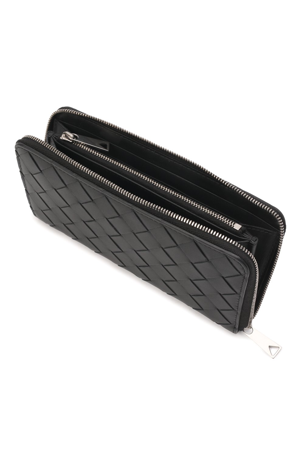 Мужской кожаное портмоне BOTTEGA VENETA черного цвета по цене 59900 руб., арт. 593217/VCPQ4 | Фото 3 Мужской кожаное портмоне BOTTEGA VENETA черного цвета, арт. 593217/VCPQ4 | Фото 3
