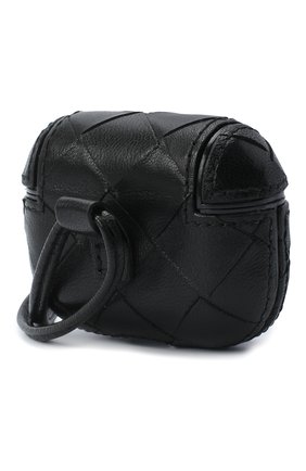 Мужской чехол для airpods pro BOTTEGA VENETA черного цвета по цене 30950 руб., арт. 630309/VCPP0 | Фото 2 Мужской чехол для airpods pro BOTTEGA VENETA черного цвета, арт. 630309/VCPP0 | Фото 2