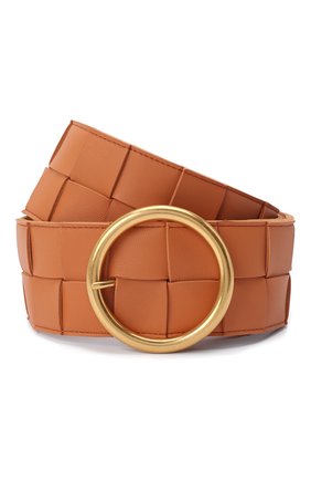Женский кожаный ремень BOTTEGA VENETA бежевого цвета по цене 56550 руб., арт. 577933/VMAY2 | Фото 1 Женский кожаный ремень BOTTEGA VENETA бежевого цвета, арт. 577933/VMAY2 | Фото 1 (Материал: Кожа)