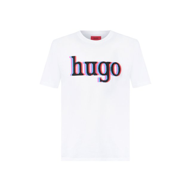 Хлопковая футболка Hugo 11146020