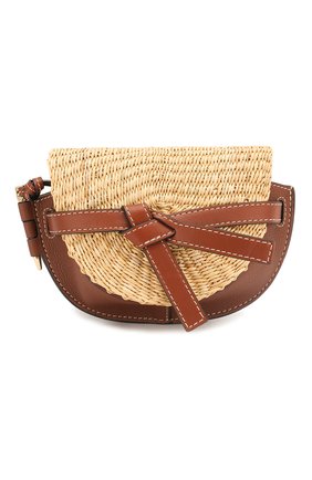Женская сумка gate loewe x paula's ibiza LOEWE коричневого цвета по цене 96150 руб., арт. A650U62X10 | Фото 1 Женская сумка gate loewe x paula's ibiza LOEWE коричневого цвета, арт. A650U62X10 | Фото 1