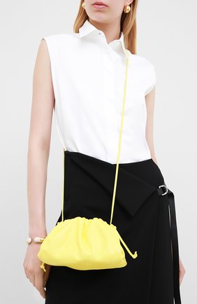 Женский клатч pouch 20 BOTTEGA VENETA желтого цвета по цене 95400 руб., арт. 585852/VCP40 | Фото 2 Женский клатч pouch 20 BOTTEGA VENETA желтого цвета, арт. 585852/VCP40 | Фото 2