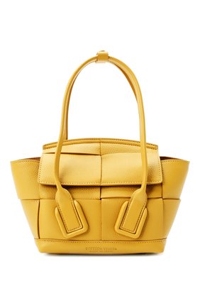 Женская сумка arco mini BOTTEGA VENETA желтого цвета по цене 174500 руб., арт. 600606/VA981 | Фото 1 Женская сумка arco mini BOTTEGA VENETA желтого цвета, арт. 600606/VA981 | Фото 1