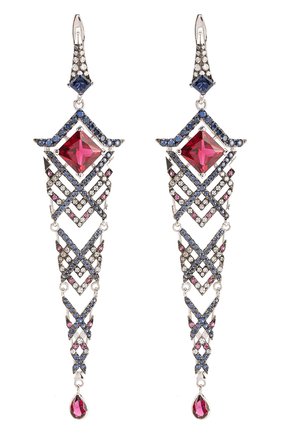 Женские серьги QUEENSBEE разноцветного цвета по цене 100100 руб., арт. 201395/15,49 | Фото 1 Женские серьги QUEENSBEE разноцветного цвета, арт. 201395/15,49 | Фото 1