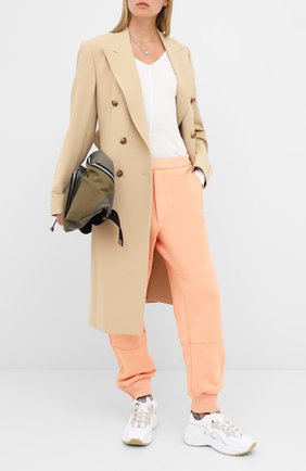 Женские джоггеры LACOSTE розового цвета по цене 43980 руб., арт. XH8148 | Фото 2 Женские джоггеры LACOSTE розового цвета, арт. XH8148 | Фото 2