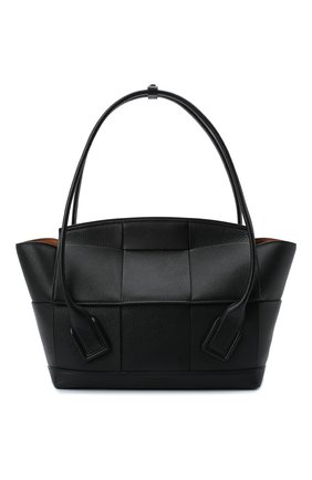 Женская сумка-шопер arco 48 BOTTEGA VENETA черного цвета по цене 236500 руб., арт. 598244/VA981 | Фото 1 Женская сумка-шопер arco 48 BOTTEGA VENETA черного цвета, арт. 598244/VA981 | Фото 1