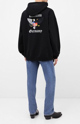 Мужской хлопковое худи VETEMENTS черного цвета по цене 68900 руб., арт. UAH21TR540 1606/M | Фото 2 Мужской хлопковое худи VETEMENTS черного цвета, арт. UAH21TR540 1606/M | Фото 2