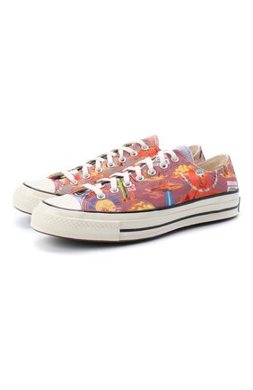Мужские текстильные кеды chuck 70 CONVERSE разноцветного цвета по цене 8990 руб., арт. 167762 | Фото 1 Мужские текстильные кеды chuck 70 CONVERSE разноцветного цвета, арт. 167762 | Фото 1