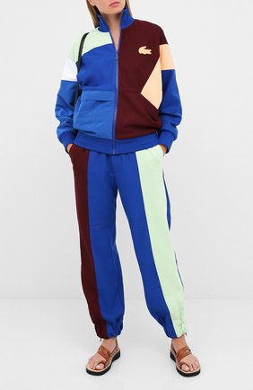 Женский толстовка LACOSTE разноцветного цвета по цене 48980 руб., арт. SH8153 | Фото 2 Женский толстовка LACOSTE разноцветного цвета, арт. SH8153 | Фото 2