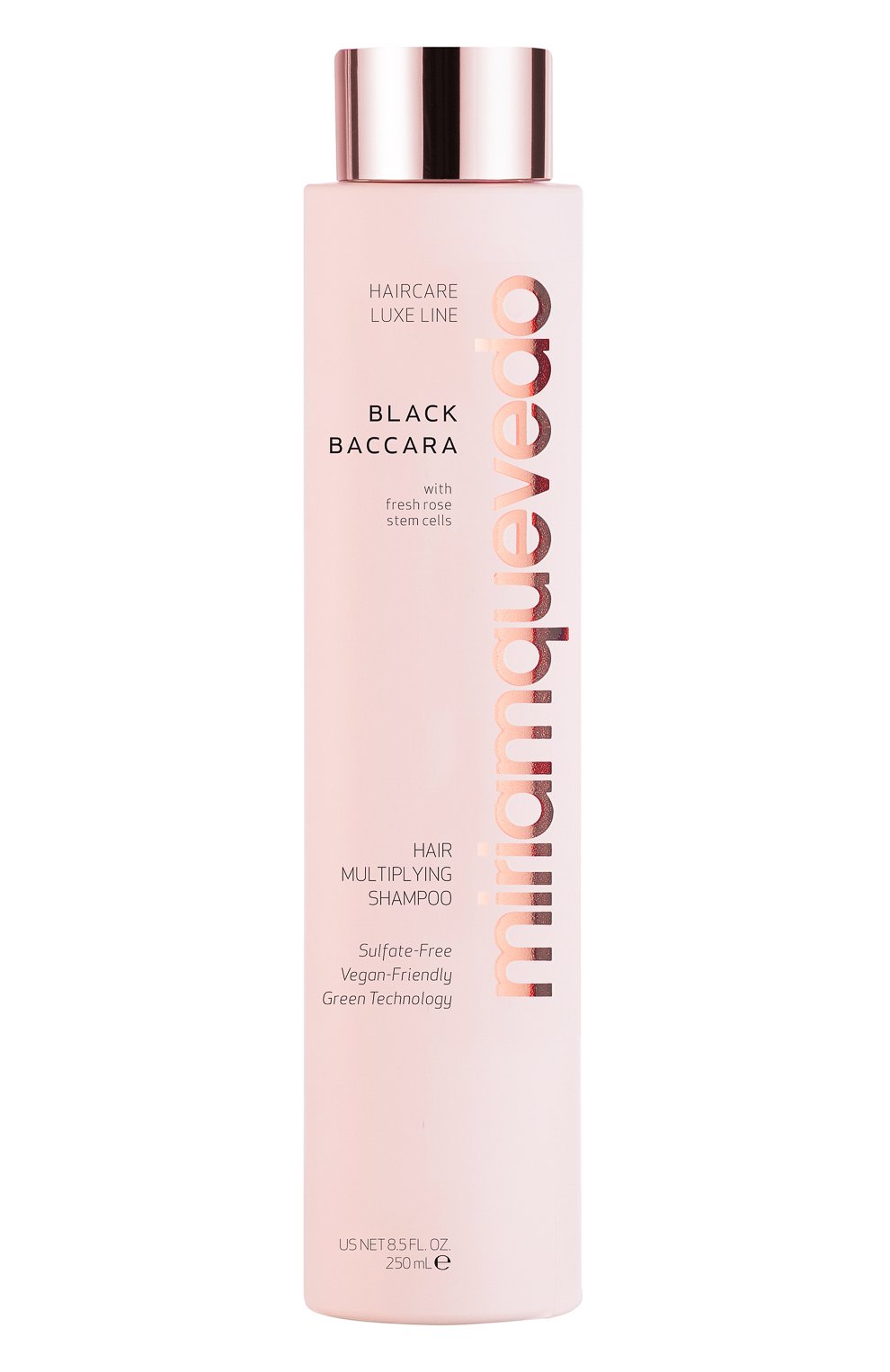 Шампунь для уплотнения и объема волос с экстрактом розы black baccara (250ml) MIRIAMQUEVEDO бесцветного цвета, арт. 743 | Фото 1