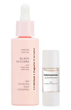 Подготовительный набор для кожи головы с экстрактом розы black baccara MIRIAMQUEVEDO бесцветного цвета по цене 11500 руб., арт. 746 | Фото 1 Подготовительный набор для кожи головы с экстрактом розы black baccara MIRIAMQUEVEDO бесцветного цвета, арт. 746 | Фото 1