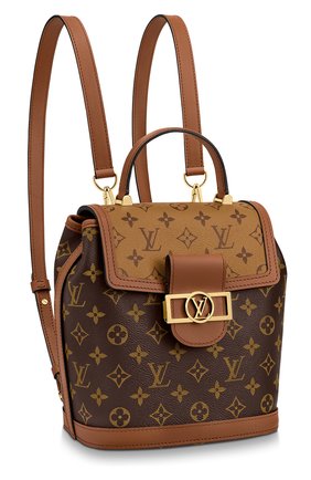 Женский рюкзак dauphine pm LOUIS VUITTON коричневого цвета по цене 223000 руб., арт. M45142 | Фото 1 Женский рюкзак dauphine pm LOUIS VUITTON коричневого цвета, арт. M45142 | Фото 1