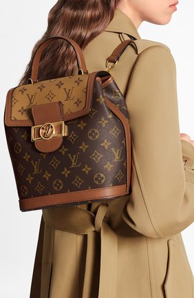 Женский рюкзак dauphine pm LOUIS VUITTON коричневого цвета по цене 223000 руб., арт. M45142 | Фото 2 Женский рюкзак dauphine pm LOUIS VUITTON коричневого цвета, арт. M45142 | Фото 2