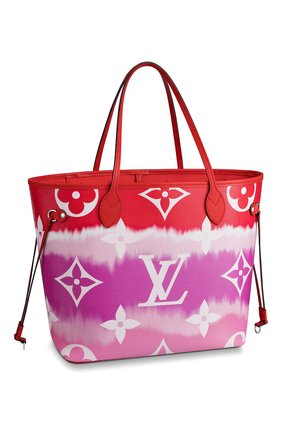 Женская сумка-шопер neverfull mm LOUIS VUITTON розового цвета по цене 152000 руб., арт. M45127 | Фото 1 Женская сумка-шопер neverfull mm LOUIS VUITTON розового цвета, арт. M45127 | Фото 1