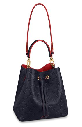 Женская сумка neonoe mm LOUIS VUITTON темно-синего цвета по цене 182000 руб., арт. M45306 | Фото 1 Женская сумка neonoe mm LOUIS VUITTON темно-синего цвета, арт. M45306 | Фото 1