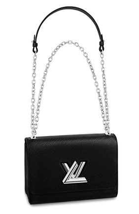 Женская сумка twist mini LOUIS VUITTON черного цвета по цене 262000 руб., арт. M50282 | Фото 1 Женская сумка twist mini LOUIS VUITTON черного цвета, арт. M50282 | Фото 1
