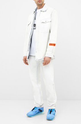 Мужские кроссовки nike air max 720 obj NIKELAB синего цвета по цене 14330 руб., арт. DA4155-400 | Фото 2 Мужские кроссовки nike air max 720 obj NIKELAB синего цвета, арт. DA4155-400 | Фото 2