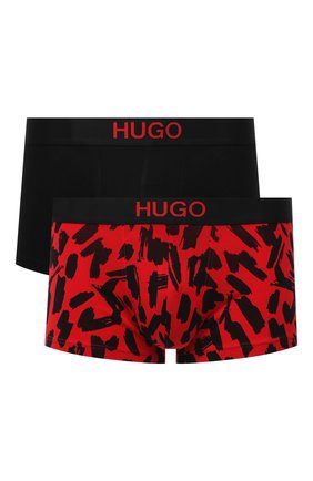 Мужские комплект из двух боксеров HUGO черного цвета по цене 3610 руб., арт. 50433298 | Фото 1 Мужские комплект из двух боксеров HUGO черного цвета, арт. 50433298 | Фото 1