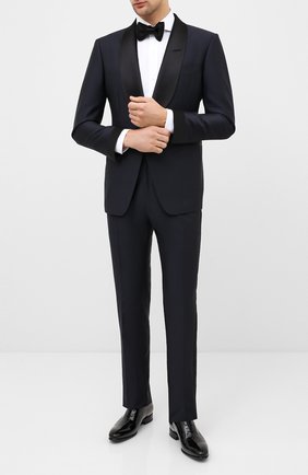 Мужской смокинг TOM FORD темно-синего цвета по цене 428500 руб., арт. 717R01/21MK4W | Фото 1 Мужской смокинг TOM FORD темно-синего цвета, арт. 717R01/21MK4W | Фото 1