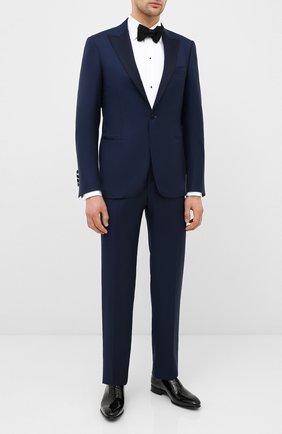 Мужской шерстяной смокинг CANALI синего цвета по цене 121500 руб., арт. 13780/39/AS10315 | Фото 1 Мужской шерстяной смокинг CANALI синего цвета, арт. 13780/39/AS10315 | Фото 1