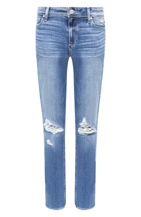 Женские джинсы PAIGE синего цвета по цене 24850 руб., арт. 3505F72-1743 | Фото 1 Женские джинсы PAIGE синего цвета, арт. 3505F72-1743 | Фото 1
