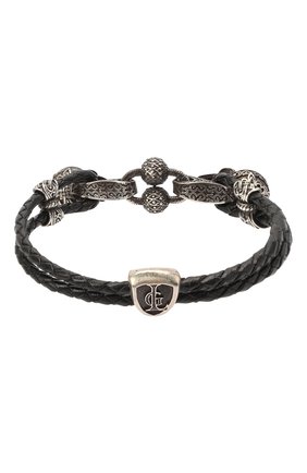 Женская браслет двойная петля веселого роджера GL JEWELRY серебряного цвета по цене 24750 руб., арт. M4401016-S97-01 | Фото 2 Женская браслет двойная петля веселого роджера GL JEWELRY серебряного цвета, арт. M4401016-S97-01 | Фото 2