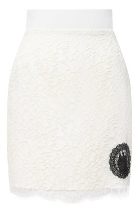 Женская юбка ULYANA SERGEENKO белого цвета по цене 155500 руб., арт. GNC002SS20P (0513т20) | Фото 1 Женская юбка ULYANA SERGEENKO белого цвета, арт. GNC002SS20P (0513т20) | Фото 1 (Длина Ж (юбки, платья, шорты): Мини; Женское Кросс-КТ: Юбка-одежда; Материал внешний: Хлопок, Вискоза)