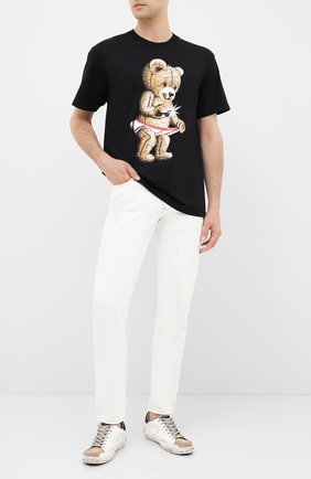 Мужская хлопковая футболка DOM REBEL черного цвета по цене 9740 руб., арт. SNAP/B0X T-SHIRT | Фото 2 Мужская хлопковая футболка DOM REBEL черного цвета, арт. SNAP/B0X T-SHIRT | Фото 2