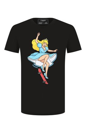 Мужская хлопковая футболка DOM REBEL черного цвета по цене 9740 руб., арт. SKATE/B0X T-SHIRT | Фото 1 Мужская хлопковая футболка DOM REBEL черного цвета, арт. SKATE/B0X T-SHIRT | Фото 1