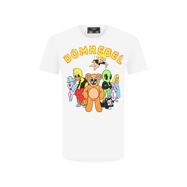 Хлопковая футболка Dom Rebel 11150253