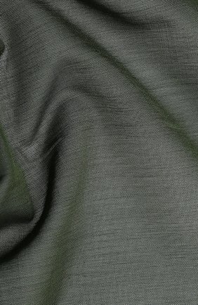 Мужской хлопковый платок SIMONNOT-GODARD зеленого цвета по цене 5700 руб., арт. CHEVR0N/SATIN | Фото 2 Мужской хлопковый платок SIMONNOT-GODARD зеленого цвета, арт. CHEVR0N/SATIN | Фото 2