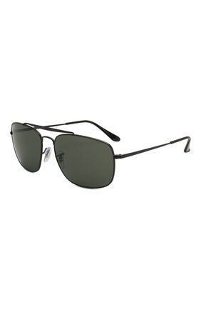 Мужские солнцезащитные очки RAY-BAN черного цвета по цене 16600 руб., арт. 3560-002/58 | Фото 1 Мужские солнцезащитные очки RAY-BAN черного цвета, арт. 3560-002/58 | Фото 1 (Тип очков: С/з; Очки форма: Прямоугольные; Оптика Гендер: оптика-мужское)