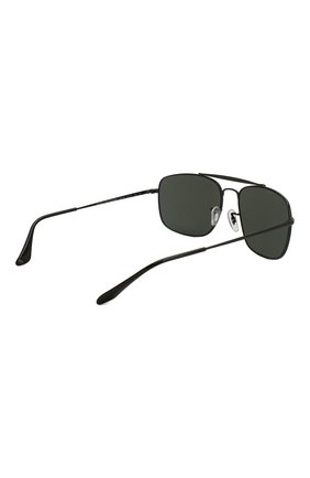 Мужские солнцезащитные очки RAY-BAN черного цвета, арт. 3560-002/58 | Фото 4 (Тип очков: С/з; Очки форма: Прямоугольные; Оптика Гендер: оптика-мужское)