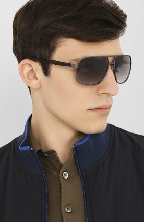 Мужские солнцезащитные очки CARRERA черного цвета по цене 13100 руб., арт. CARRERA 4012 SVK | Фото 2 Мужские солнцезащитные очки CARRERA черного цвета, арт. CARRERA 4012 SVK | Фото 2