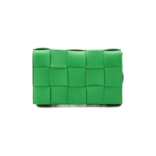 Сумка Cassette Bottega Veneta цвет зелёный