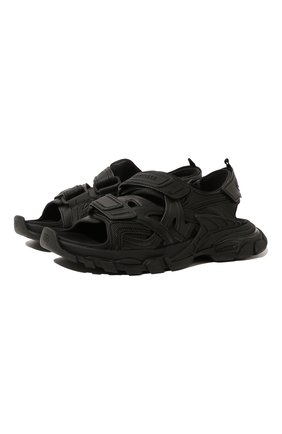 Мужские комбинированные сандалии track BALENCIAGA черного цвета по цене 46350 руб., арт. 617542/W2CC1 | Фото 1 Мужские комбинированные сандалии track BALENCIAGA черного цвета, арт. 617542/W2CC1 | Фото 1