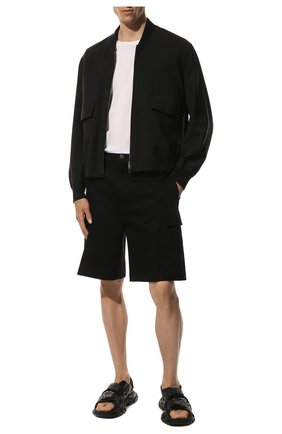 Мужские комбинированные сандалии track BALENCIAGA черного цвета по цене 46350 руб., арт. 617542/W2CC1 | Фото 2 Мужские комбинированные сандалии track BALENCIAGA черного цвета, арт. 617542/W2CC1 | Фото 2