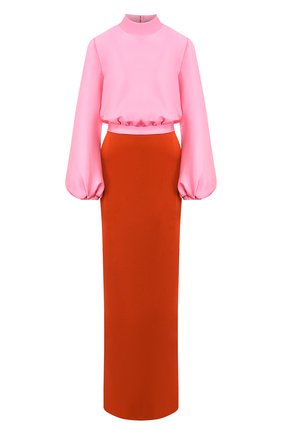 Женское платье-макси BRANDON MAXWELL разноцветного цвета по цене 272500 руб., арт. GN164SS20 | Фото 1 Женское платье-макси BRANDON MAXWELL разноцветного цвета, арт. GN164SS20 | Фото 1