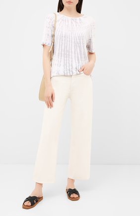 Женская футболка COTTON CITIZEN белого цвета по цене 10700 руб., арт. W12122 | Фото 2 Женская футболка COTTON CITIZEN белого цвета, арт. W12122 | Фото 2