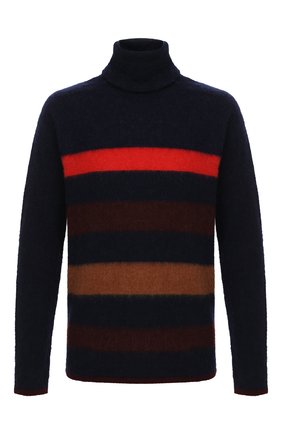 Мужской шерстяной свитер LANVIN темно-синего цвета по цене 72700 руб., арт. RM-P00011-MV02-A20 | Фото 1 Мужской шерстяной свитер LANVIN темно-синего цвета, арт. RM-P00011-MV02-A20 | Фото 1
